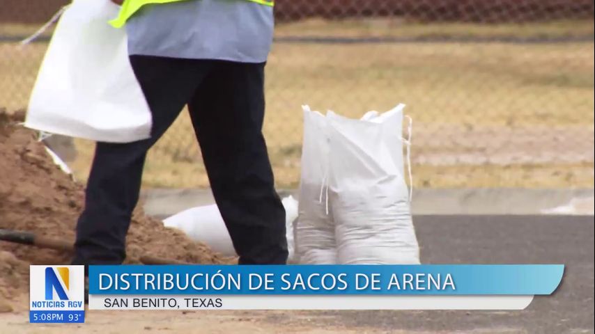 San Benito ofrece sacos de arena gratis como preparativo para la temporada de huracanes