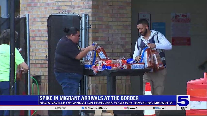 Brownsville humanitarian organization feeding asylum seekers traveling in migrant buses