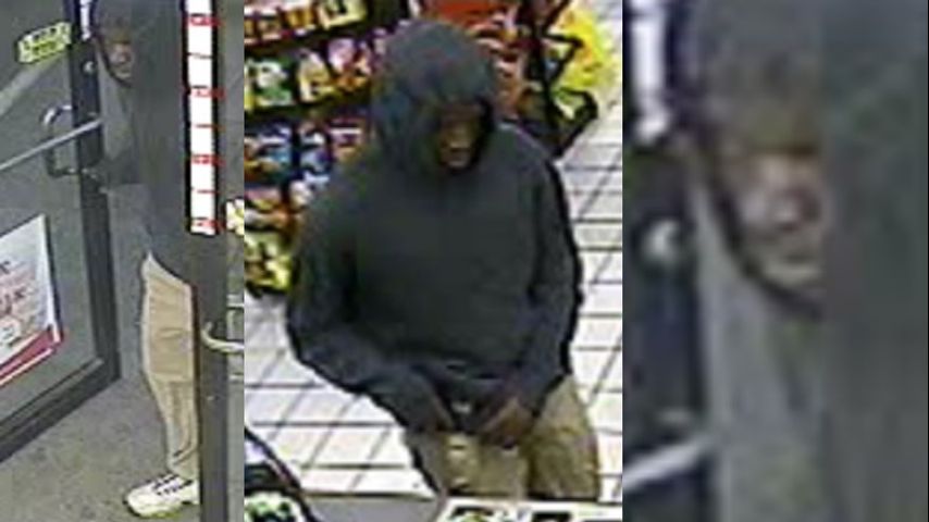 Armed man sought for gas station robbery