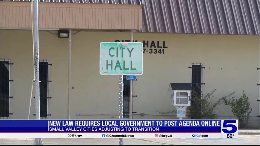 Small cities working to comply with new Texas law requiring local governments post agendas online