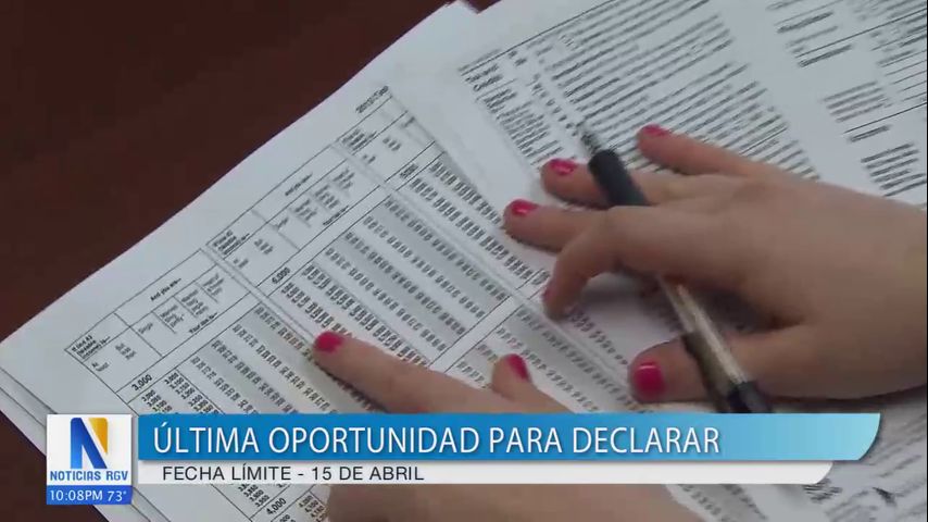 Última oportunidad para declarar impuestos