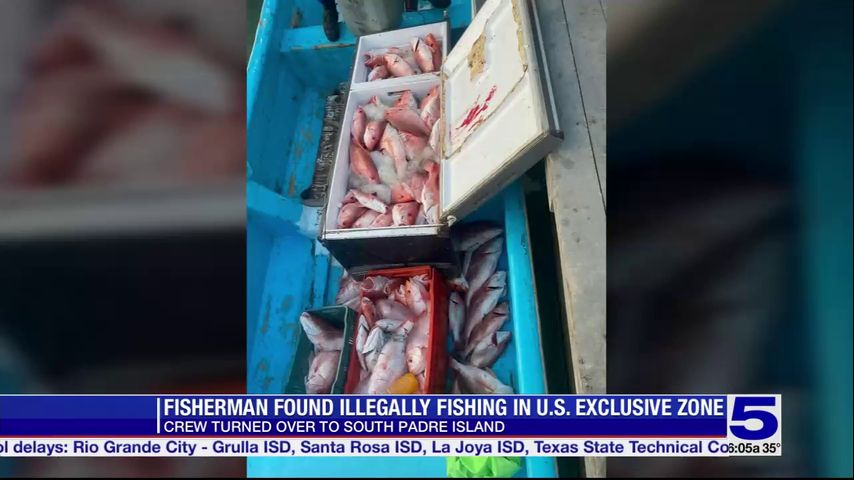 Texas Game Wardens: 3 found illegally fishing in Gulf of Mexico, caught with 500 pounds of Red Snapper