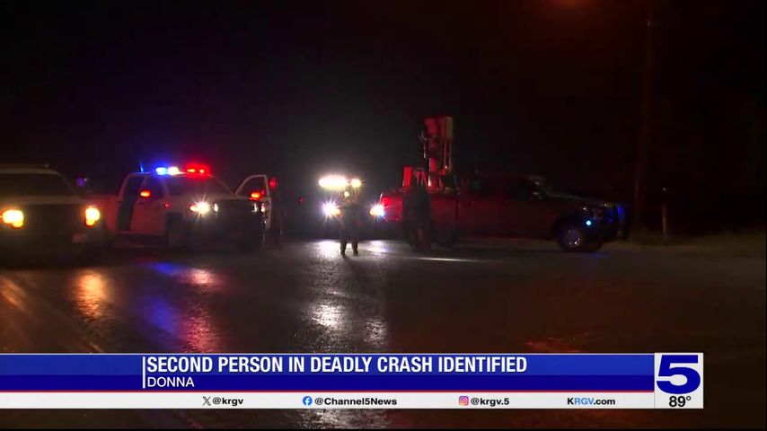 Second victim identified in deadly Hidalgo County crash that killed a Border Patrol employee