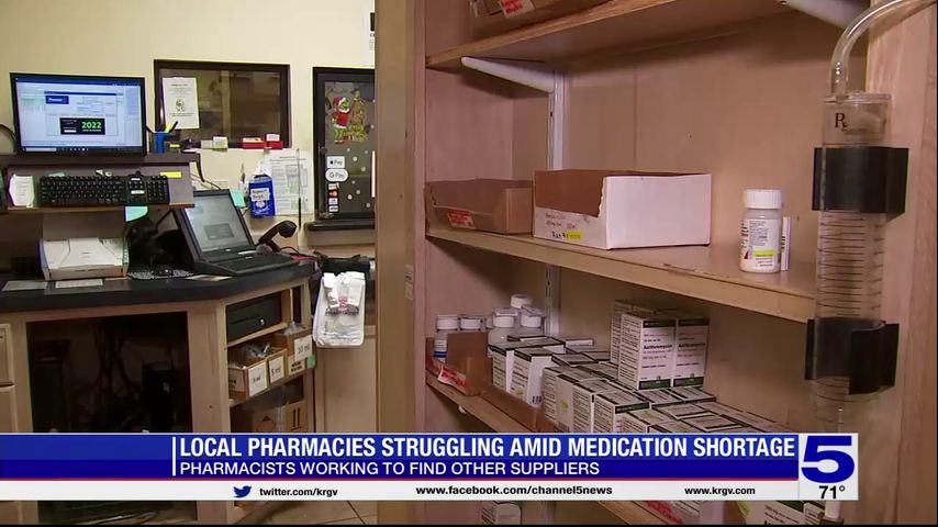 Local pharmacies face shortage of cold and flu medicine