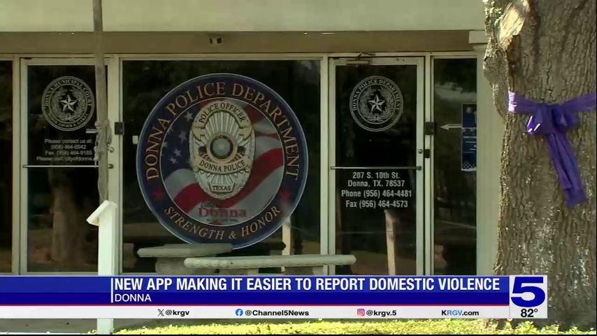 New app helping Donna residents report domestic violence