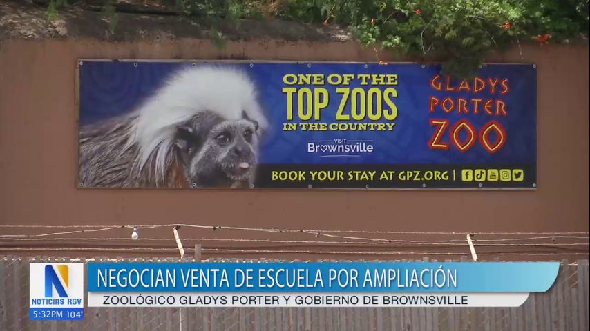 Gladys Porter Zoo busca aprobación del gobierno municipal de Brownsville para comprar escuela secundaria Cummings