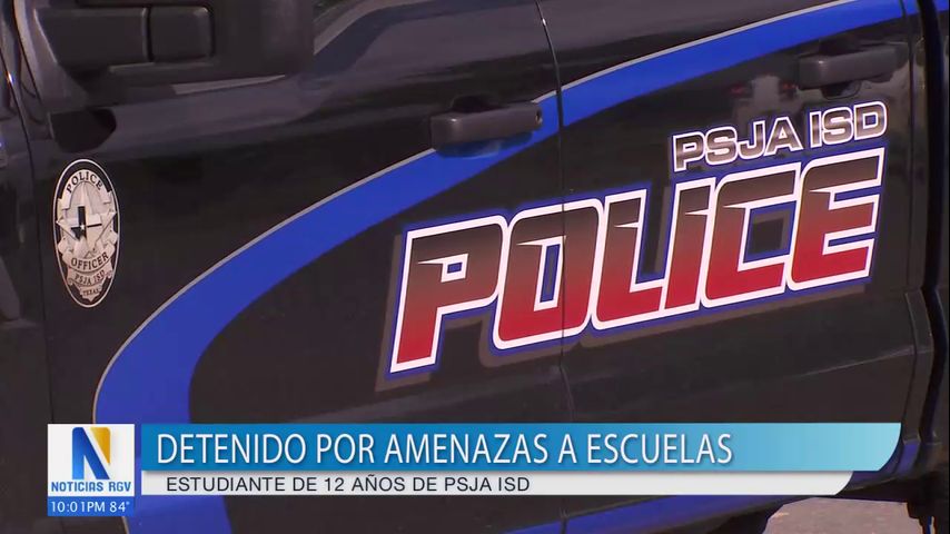 Arrestan a un estudiante de 12 años del PSJA ISD tras las recientes amenazas en las redes sociales