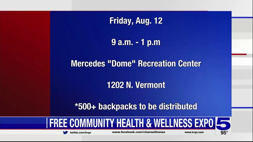 Free Health and Wellness expo to take place in Mercedes