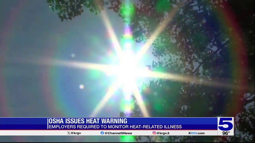 OSHA issues heat-related safety warning for employers