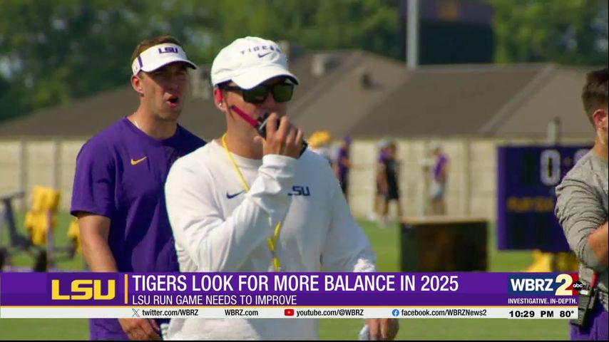 LSU offense looks to make jump in Sloan's second year as coordinator
