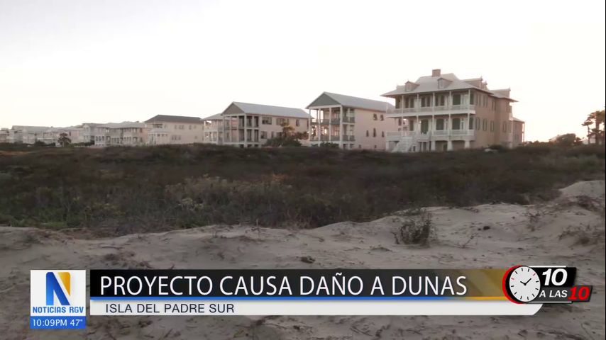 Autoridades investigan daños a Dunas en Isla del Padre Sur por proyecto de construcción