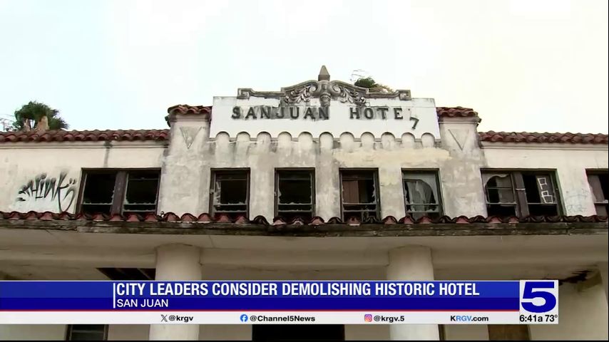 San Juan city leaders discuss demolishing historic hotel
