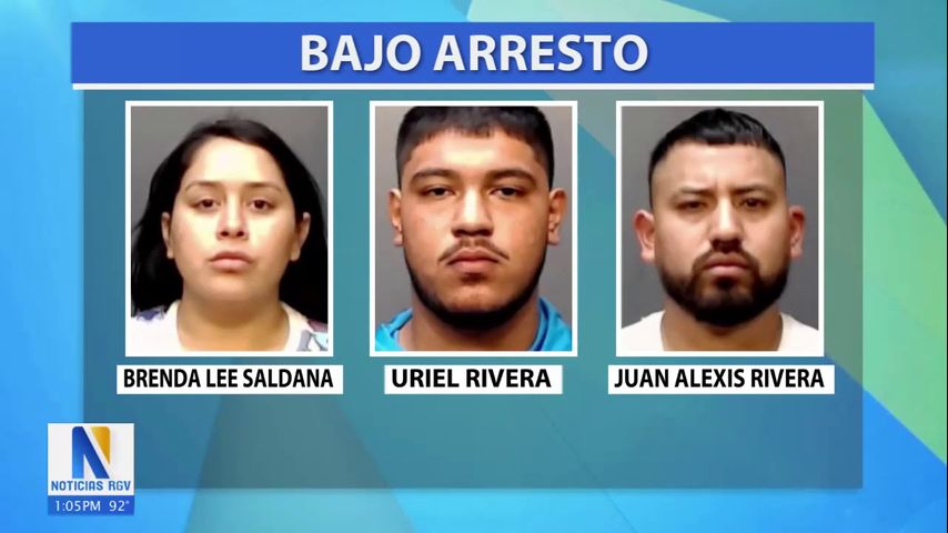 Policía de Brownsville arresta a tres personas por cargos de drogas