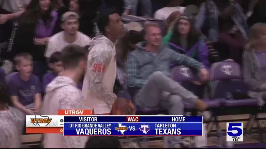 UTRGV earns upset win 68-65 over Tarleton