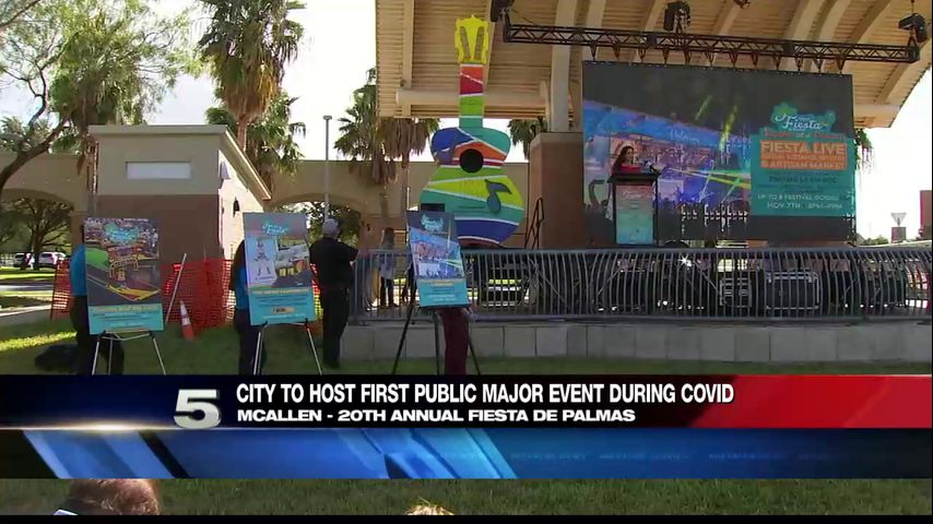 McAllen to host first public event since pandemic: Fiesta de Palmas