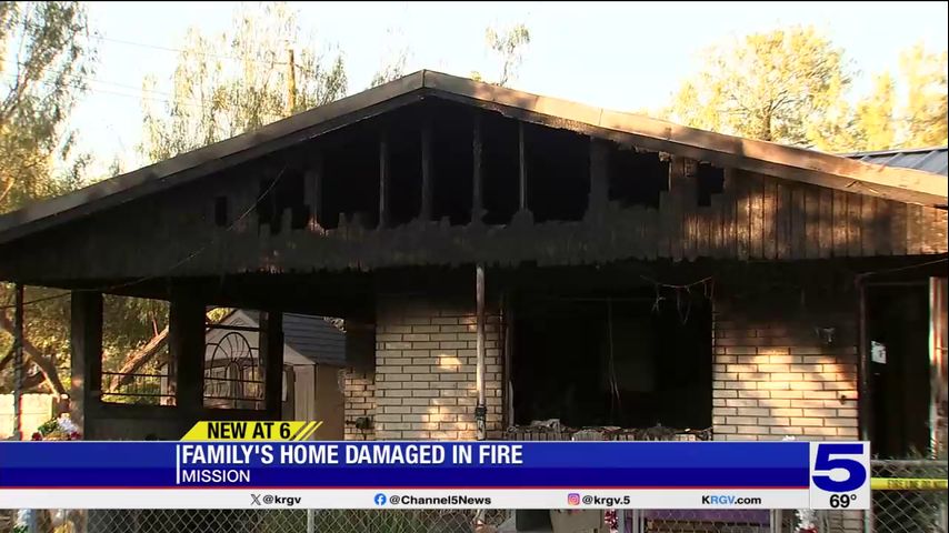 Mission family loses home due to kitchen fire