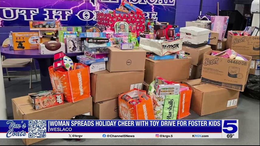 Toy drive in Weslaco to benefit foster children in the Valley