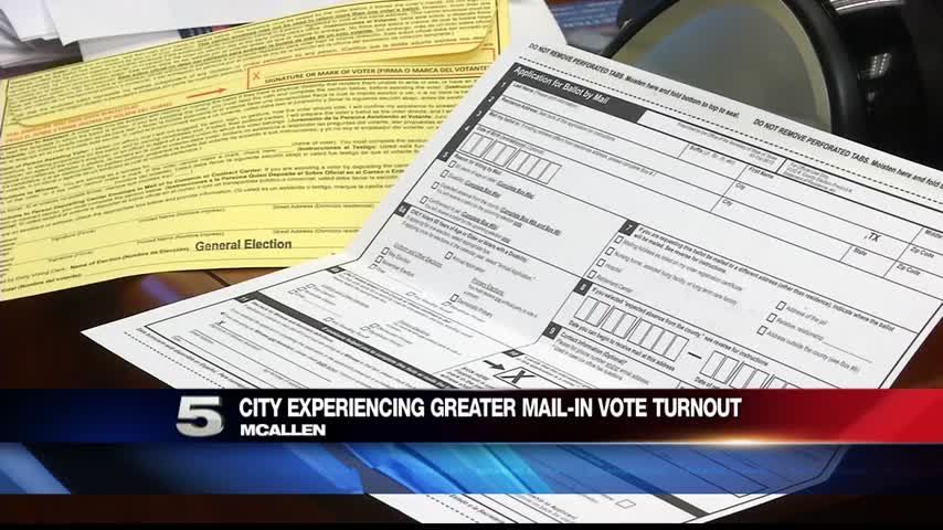 McAllen Notes Surge in Mail-In Ballot Applications 