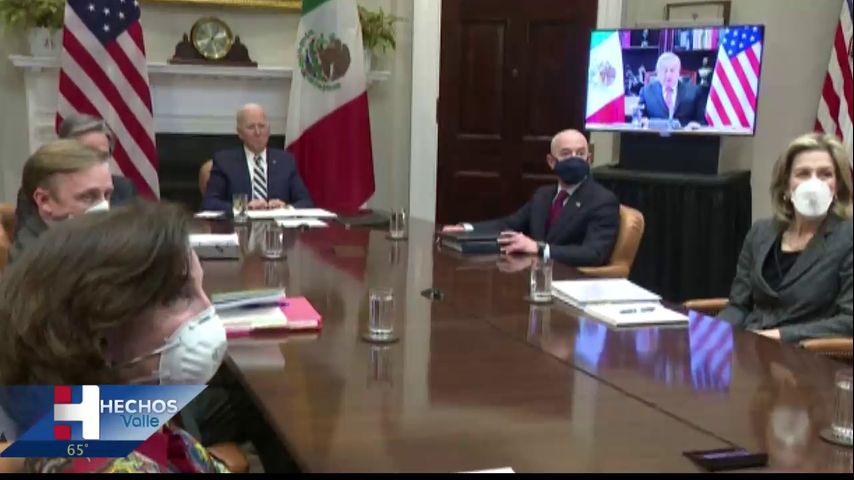 Compromiso entre presidentes de México y Estados Unidos