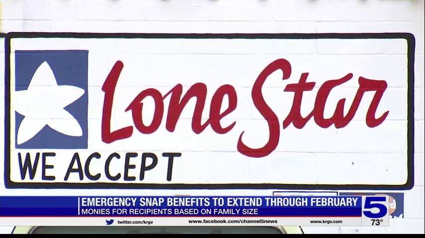 Emergency SNAP benefits to continue in February