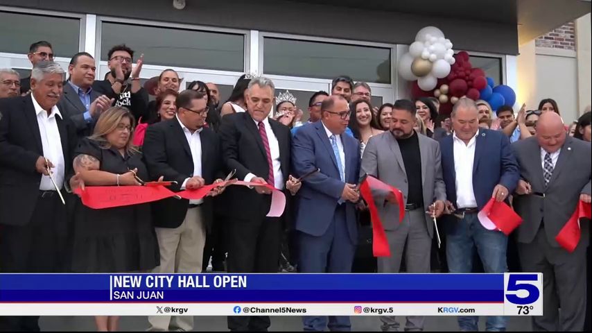 City of San Juan unveils new, $10 million city hall building