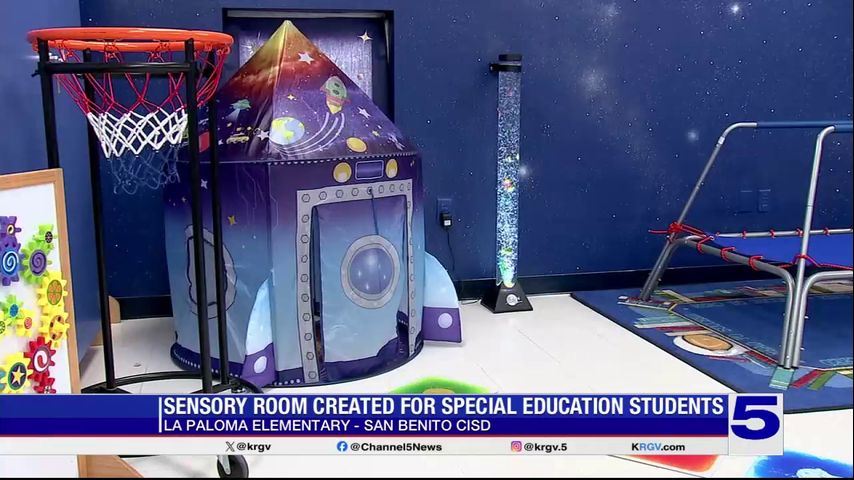 San Benito CISD creates sensory room for students with special needs