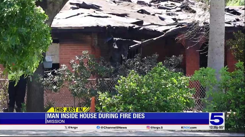 Mission fire chief: Man rescued in house fire dies