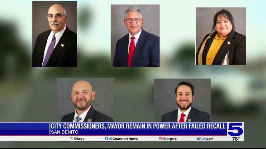 San Benito city manager discusses failed petition to remove city commissioners, mayor