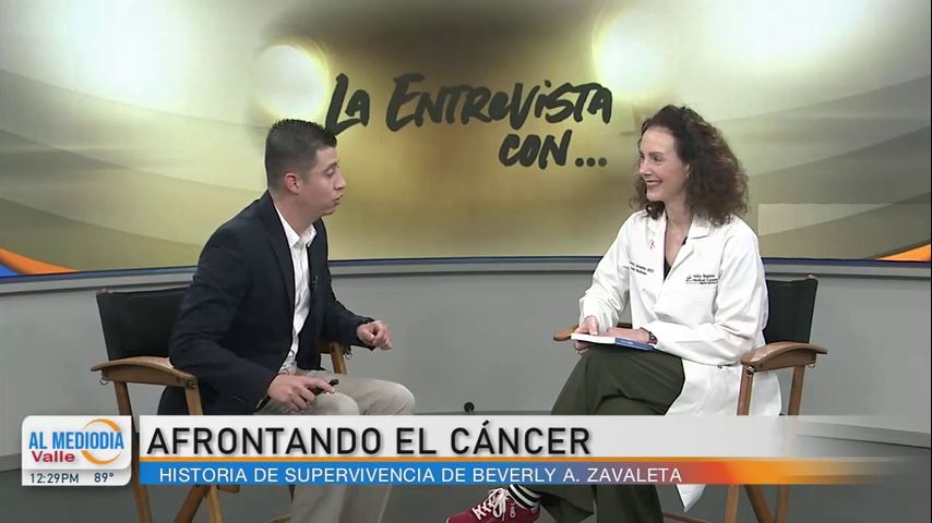 Doctora narra su historia de superación de lucha contra el cáncer