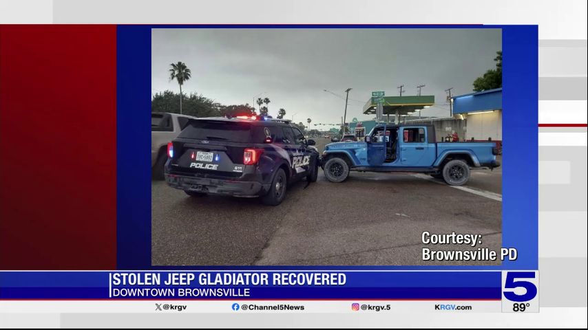 Two teens charged in connection with stolen vehicle in Brownsville