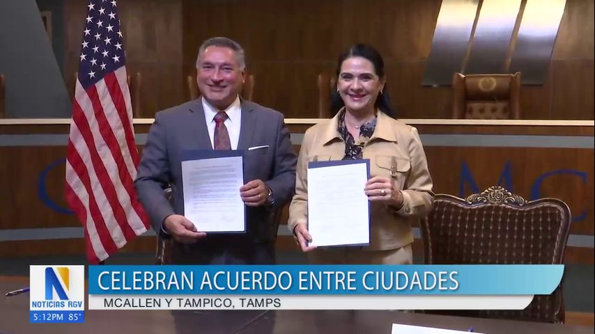 McAllen y Tampico fortalecen lazos con acuerdo de colaboración internacional