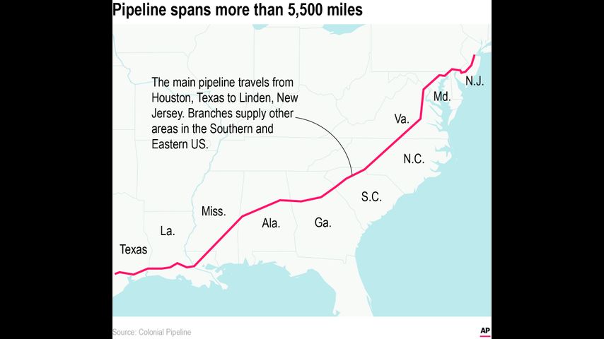 Pipeline officials hope most service will be back by weekend