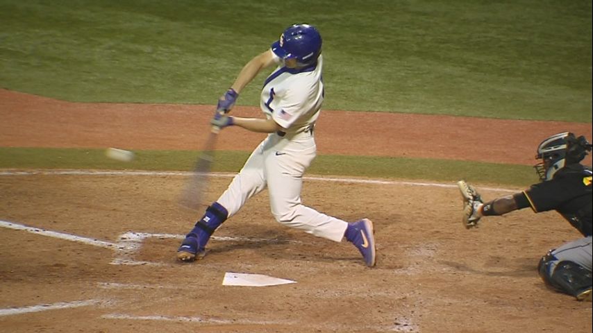 No. 9 LSU baseball shuts out Grambling in Throwback Game