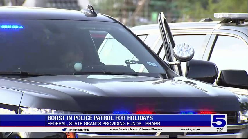 Pharr PD enhances police patrol for the holidays