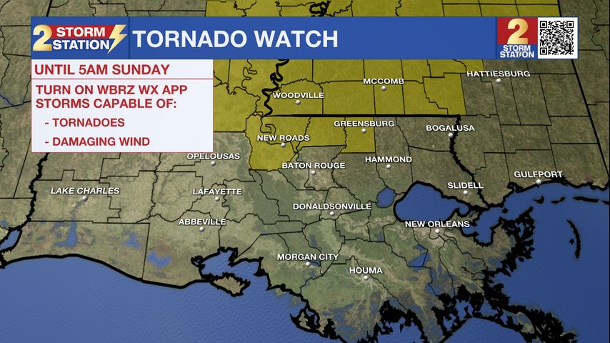 Apr. 5 - Late night radar check, update on severe threat