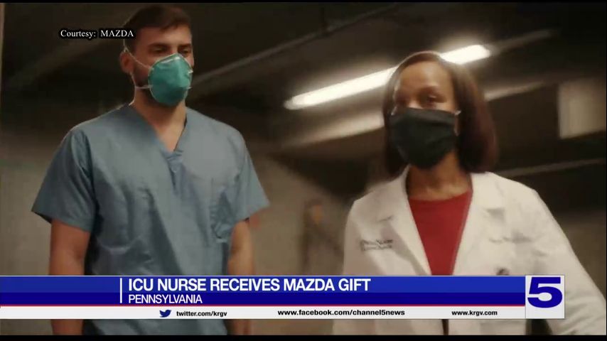 Mazda gave away 50 free cars to frontline workers, including a Rio Grande Valley native