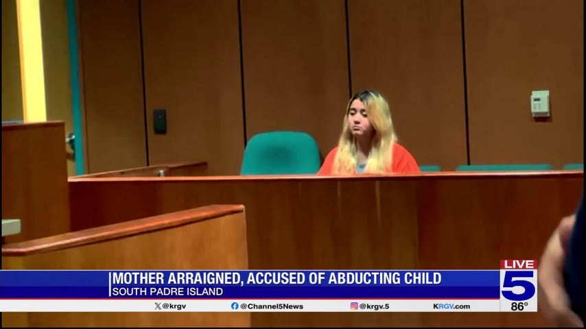 Bond set for mother accused of abducting daughter from South Padre Island