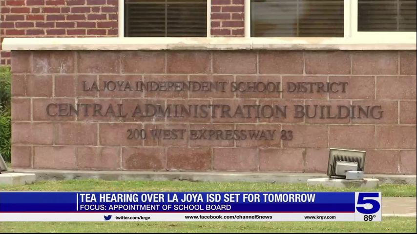 WATCH: La Joya ISD state intervention hearing