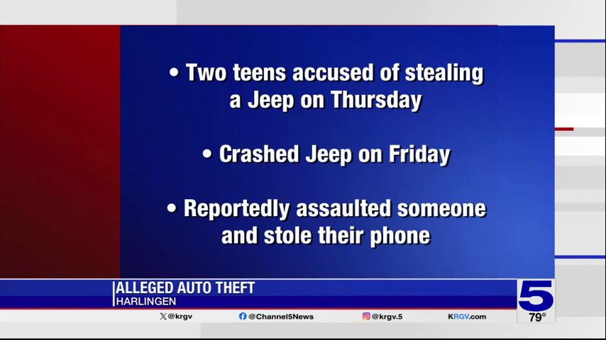 Harlingen police arrest juveniles accused of escaping halfway house ...