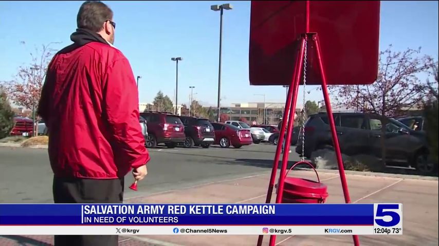 Salvation Army Red Kettle Campaign in need of volunteers in the Valley