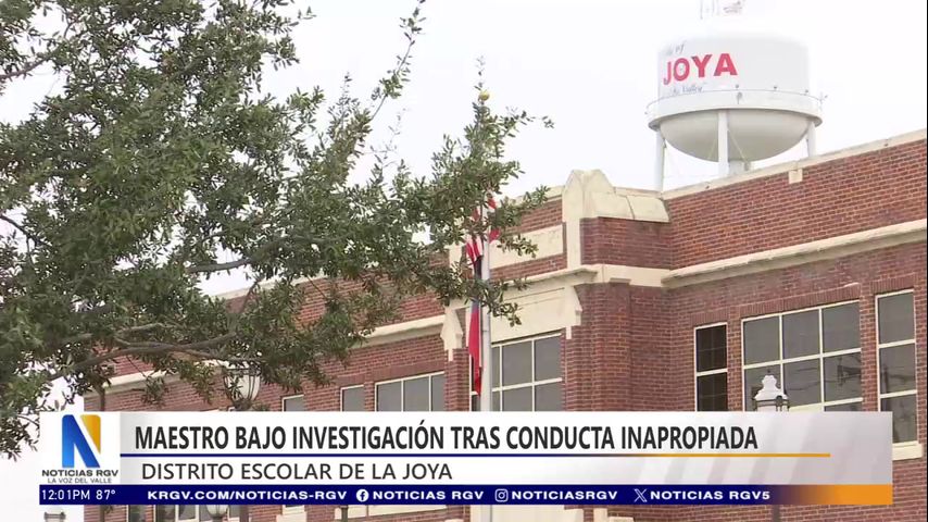 Profesor de La Joya ISD suspendido por presunta comunicación inapropiada con estudiante