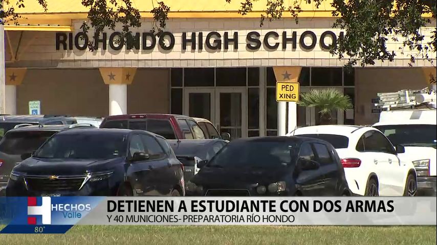 Revelan más detalles sobre el estudiante de Río Hondo arrestado por posesión de armas y municiones