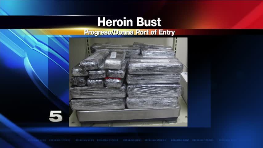 $1.5M Heroin Bust at Progreso Port of Entry