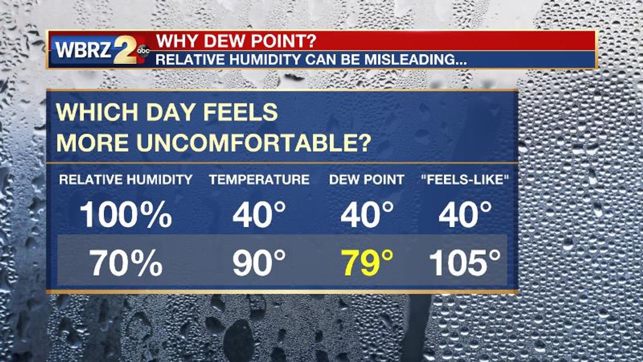 Why Are Weathercasters So Hung Up On Dew Points