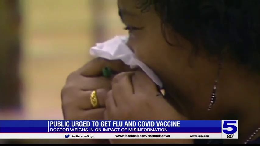 Local doctor urges the public receive their flu and Covid shot