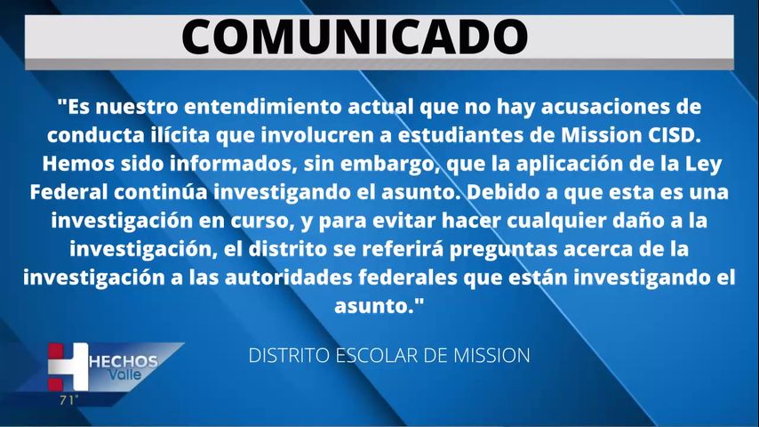 Despiden a un substituto del distrito escolar de Mission por acusaciones de indecencia