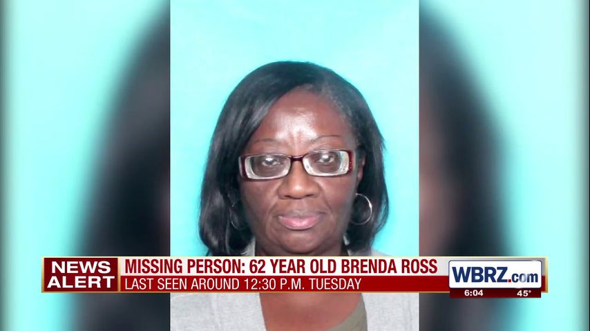 Missing Person in Baton Rouge: 62-year-old Brenda Ross