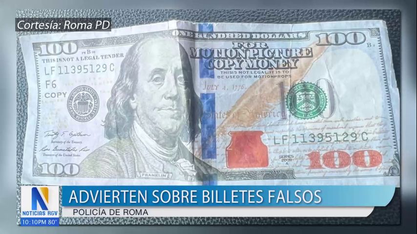 Policía de Roma advierte sobre uso de billetes falsos en pequeños negocios