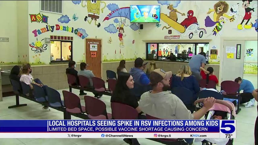 Cameron County hospitals seeing spike in RSV infections among children