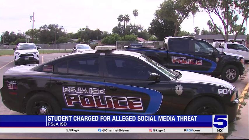 PSJA ISD: 12-year-old student arrested following recent social media threats